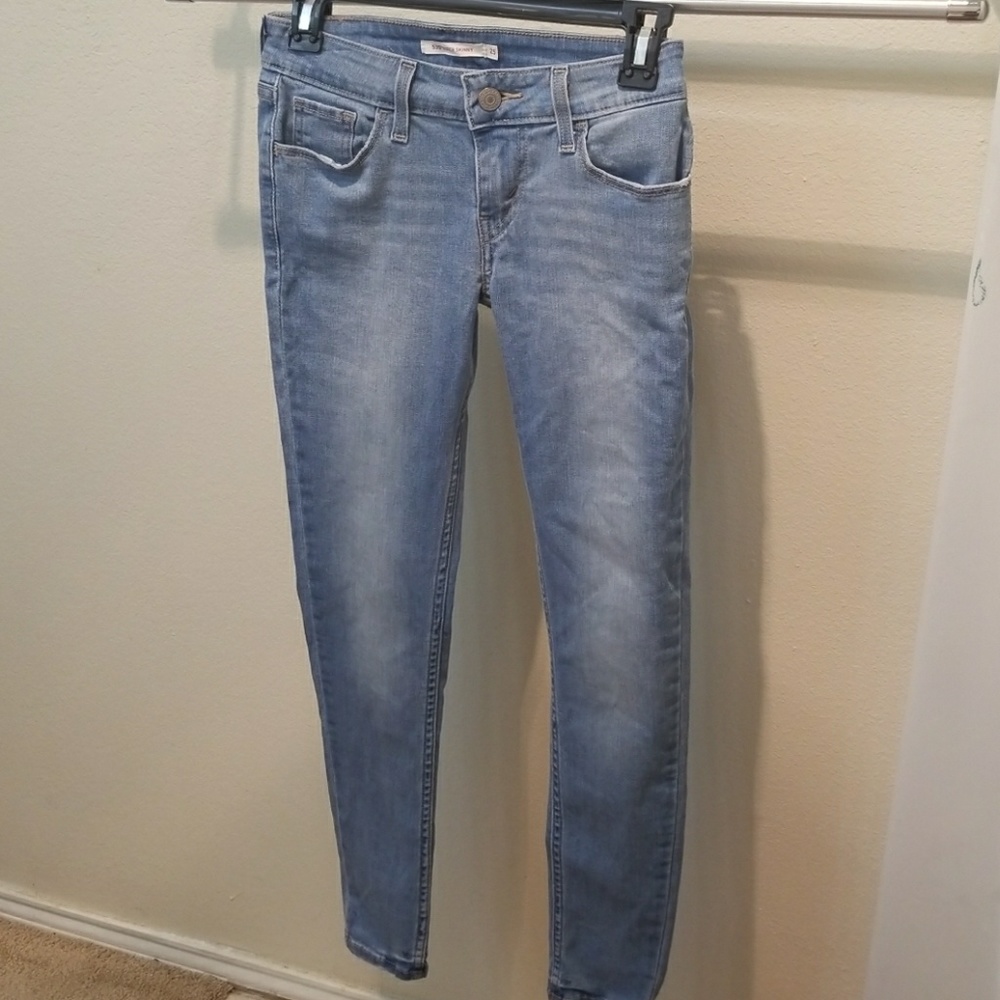 535 Super Skinny 25" Levi Teen Jeans